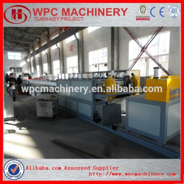 wpc pvc co-extrusion board extrusion line